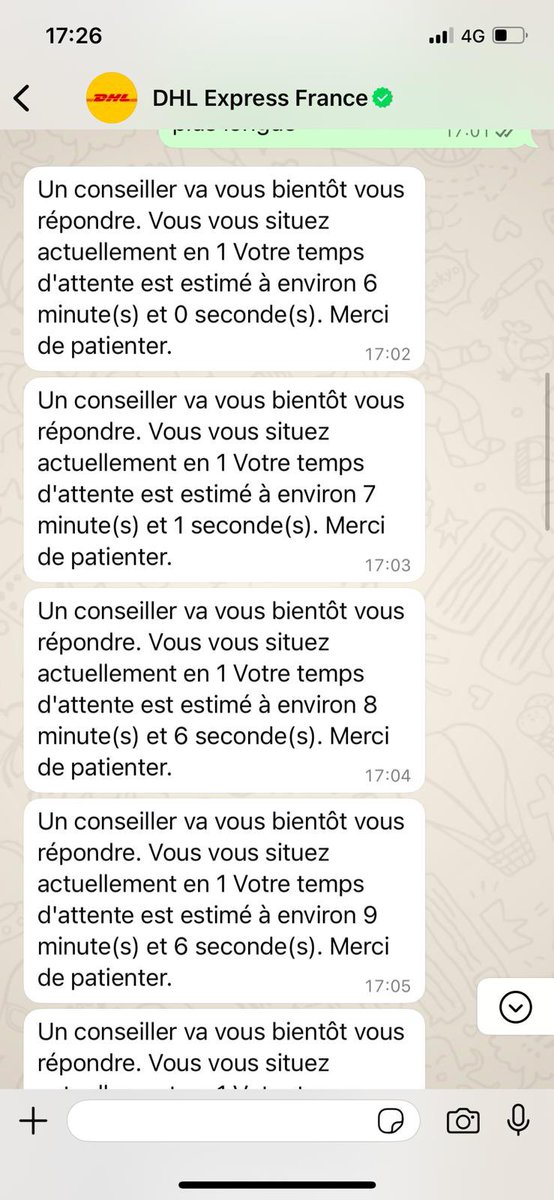 WeBridge_ntw's tweet photo. @dhlexpressuk @DHLGlobal  the absolute worst delivery service in the world. Paris to Paris over 5 days to deliver a package. Error emails that even DHL dont understand. Try to get a human, impossible. They have no idea what happens with their shipments. But still charge a fortune https://t.co/7XFtjEKpD7