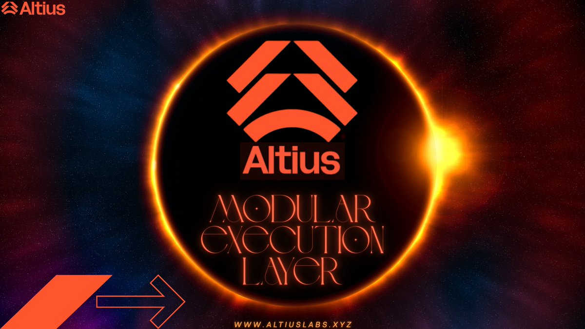 Oleg X7 ⌘ ꧁IP꧂ (@oleg_x7) on Twitter photo 🧠 What if blockchains could think smarter, move faster, and scale endlessly — without rewriting their DNA?
Meet Altius <a href="/AltiusLabs/">Altius ︽🟧⬛️</a> , not just a tool — a radical reimagination of how chains execute.
👇
Here’s what makes Altius not just different, but necessary:
⚡ Execution ≠ 🧠 What if blockchains could think smarter, move faster, and scale endlessly — without rewriting their DNA?
Meet Altius <a href="/AltiusLabs/">Altius ︽🟧⬛️</a> , not just a tool — a radical reimagination of how chains execute.
👇
Here’s what makes Altius not just different, but necessary:
⚡ Execution ≠