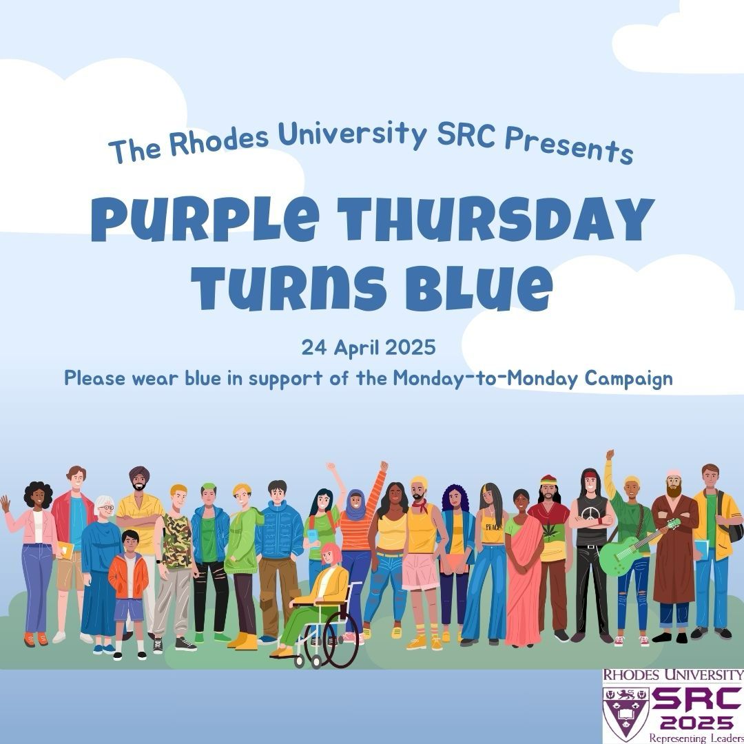 Rhodes_Uni's tweet photo. #Monday2Monday continues, and today #PurpleThursdayTurnsBlue, a colour representing emotional and psychiatric disabilities.
Emotional and psychiatric disabilities encompass a diverse spectrum of conditions that significantly affect a person's emotional state, thought processes, mood regulation, and overall behaviour, ultimately impacting their ability to navigate daily life, form and maintain relationships, and experience a general sense of well-being.
Examples include:
๐Anxiety Disorders, characterised by excessive worry and fear;
๐Depressive Disorders, marked by persistent sadness and loss of interest;
๐Bipolar disorder, involving extreme shifts in mood and energy levels;
๐Psychotic Disorders like Schizophrenia, which can include distorted perceptions of reality.
These conditions highlight the intricate connection between our minds and our ability to function effectively.
The Division of Communications & Advancement and the Global Engagement Division proudly wish you a great day.