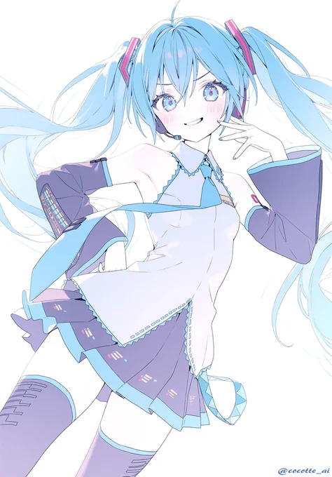 #初音ミク ふふん 