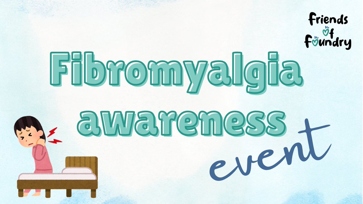 Please join us at our Fibromyalgia Awareness event on Tuesday 13th May 11-1pm at Verdon Recreation Centre.

There will be Likewise, crafts with <a href="/WildatHeartSRWT/">Wild at Heart</a>, chair exercises with <a href="/CommunitySUFC/">Sheffield United Community Foundation</a>, and free food and drinks ☕