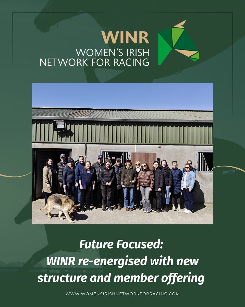 Future Refocused - A new chair and a refreshed committee for WINR. 

Read all about it - womensirishnetwork4racing.com/2025/04/24/fut…