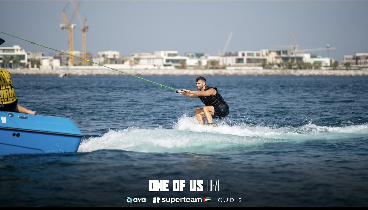 Thank you <a href="/oneofusgang/">ONE OF US</a> for another amazing outing! Shoutout to <a href="/DamDamXNEM/">Damydam</a> for capturing the only 4 seconds I spent above sea-level! 😆 <a href="/SuperteamAE/">Superteam UAE</a> <a href="/CudisWellness/">CUDIS</a>