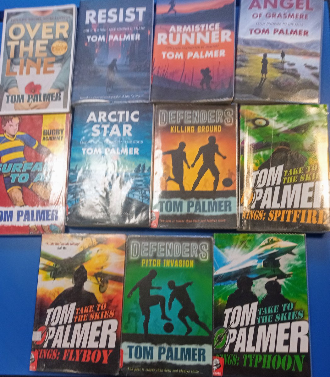 A fantastic event today with  <a href="/tompalmerauthor/">Tom Palmer</a> at the <a href="/BookPaisley/">PaisleyBookFest</a>. Two of Tom's books issued but we have a great selection still available. 📚📚📚 <a href="/PGSEnglish1/">Paisley Grammar School English Department</a> <a href="/Paisley_Grammar/">Paisley Grammar School</a> #PBF2025 #LivesWeLive