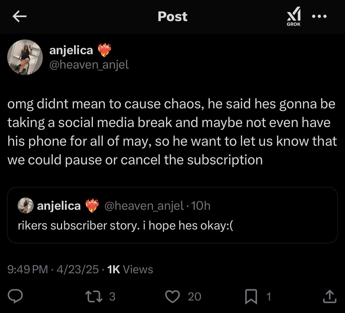 anjelica ❤️🔥 tweet media