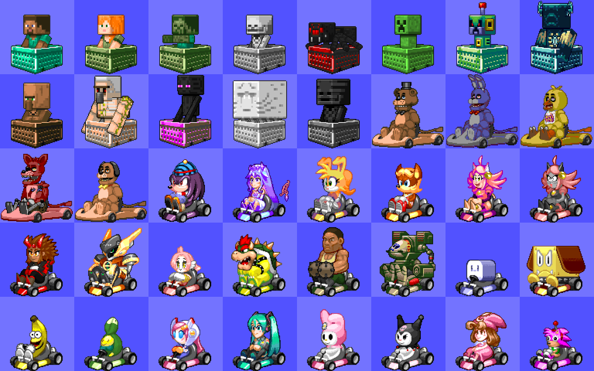 Congrats <a href="/KartKrewDev/">Kart Krew</a>! #DrRobotnikRingRacers is now one year old!

I want to give my sincerest thanks to the people that made this game possible, along with its modding tools. It has been a joy drawing racers for this game since day one and I will continue to do so.