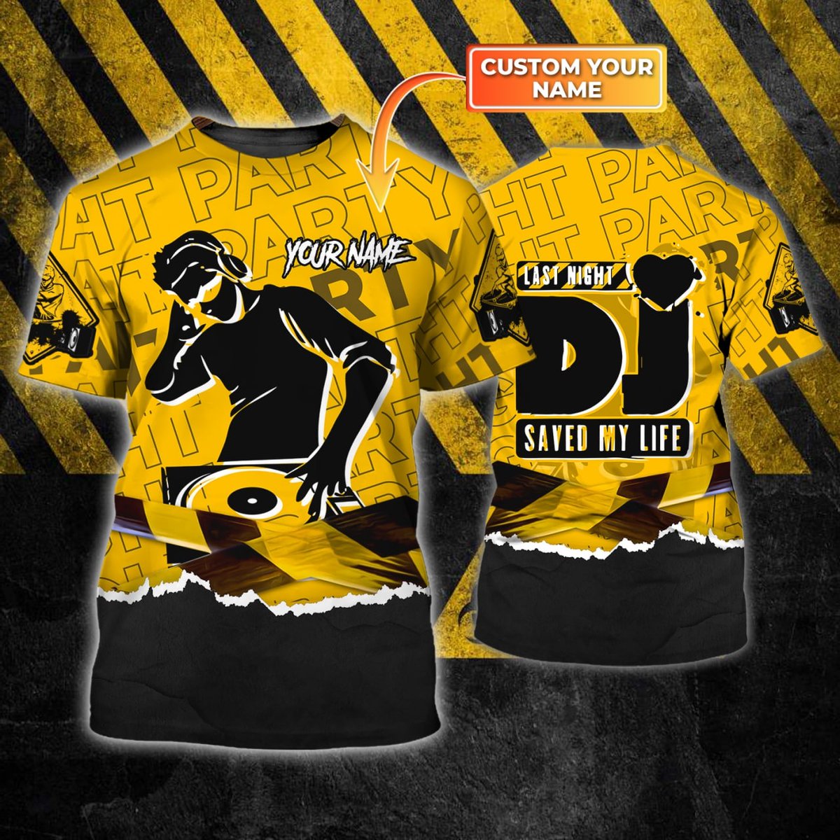 t_personalized's tweet image. Set the stage on fire with our personalized DJ apparel. Rock custom t-shirts, hoodies, and caps that showcase your love for DJing. Let your style be as electrifying as your beats.

Order Here: trendspersonalized.com/collections/dj…

#trendspersonalized #DJ #proudtobeaDJ