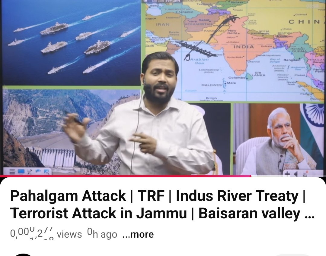 सभी मिलकर <a href="/narendramodi/">Narendra Modi</a> से गुहार लगाए कि भारत सरकार जल्द से जल्द #navelblockageforPakistan
करें और इन पाकिस्तान जैसे जाहिलो का कमर तोड़ दें ताकि ये कभी उठ तक ना पाए।
#PahelgamTerroristattack <a href="/AmitShah/">Amit Shah</a> #GlobalTerrorist