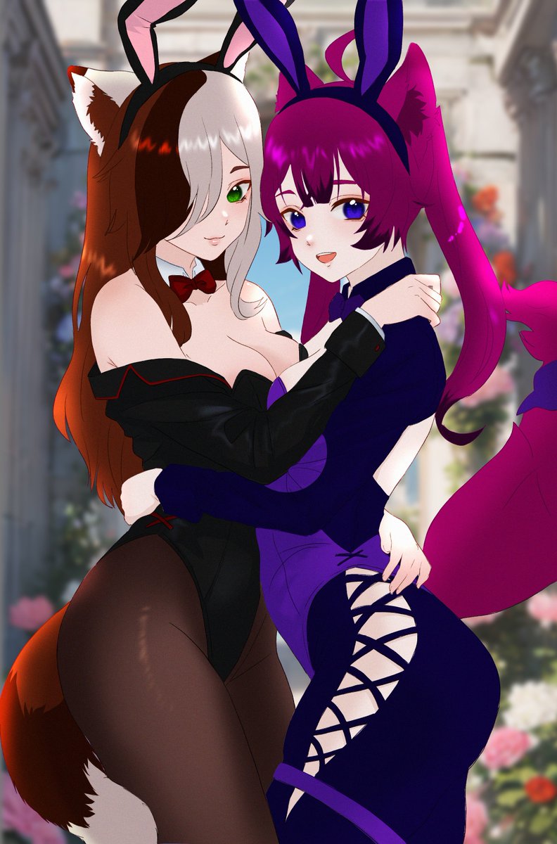 🎉 ART RAFFLE! 🐰YCH TWO BUNNY 2.0 🐇
Win this duo YCH for FREE! 💖

✨ Follow + RT this + pinned post
⭐ Orig: $200 → Now: $100
📌 Tag your duo!
🗓️ Ends: April 30

👇 Optional: Drop your OC + your duo's OC!

#YCH #ArtRaffle #VTuberArt #BunnyYCH