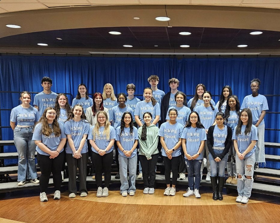 HopeSquads's tweet photo. Thank you to the thousands of students who participate in their Hope Squad on campus! Continue to share the hope and save lives in your communities!
#hopesquad #peertopeersupport #mentalhealth #mentalhealthawareness #suicideprevention #suicidepreventionawareness #knowthesigns #breakthestigma #saveouryouth