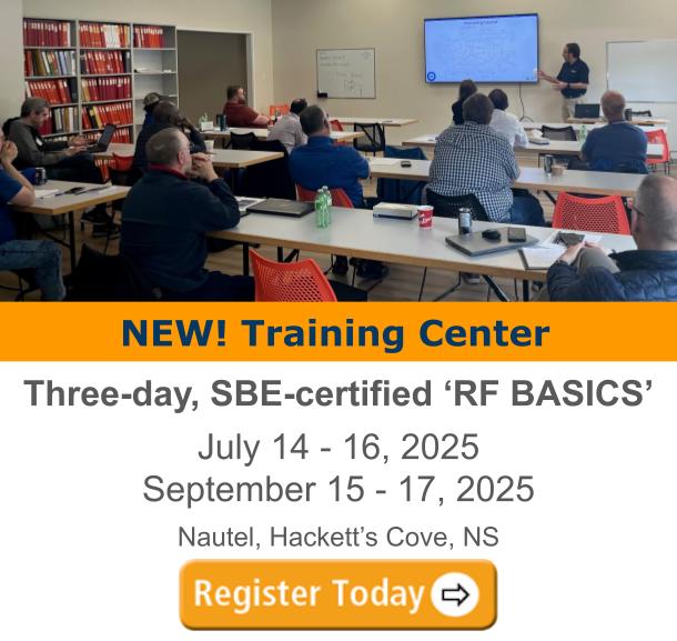 nautelbroadcast's tweet image. Attend Nautel's renovated Training Center for our three-day, SBE-certified 'RF BASICS' course. We're offering two sessional dates in 2025. Learn more and register at support.nautel.com/training/
.
#RFBasics #SBEcertified #Engineering #Training