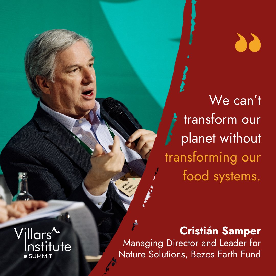 The Villars Institute (@villarsideas) on Twitter photo Each kg of beef adds 99.5 kg of CO2, so food production must be sustainable to stay within 1.5°C. <a href="/CristianSamper/">Cristián Samper</a> from the <a href="/BezosEarthFund/">Bezos Earth Fund</a> highlighted this at #VillarsSummit. 🌡️🌍 Expect food sustainability to be key at COP30. #climateemergency #globalwarming Each kg of beef adds 99.5 kg of CO2, so food production must be sustainable to stay within 1.5°C. <a href="/CristianSamper/">Cristián Samper</a> from the <a href="/BezosEarthFund/">Bezos Earth Fund</a> highlighted this at #VillarsSummit. 🌡️🌍 Expect food sustainability to be key at COP30. #climateemergency #globalwarming