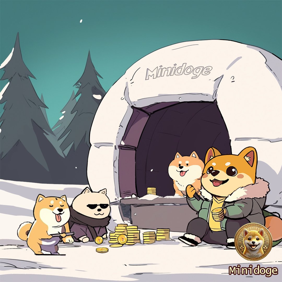 🐾 Minidoge &amp; Babydoge are living their best lives in the snowy peaks! ❄️
Snuggled up, wagging tails, and ready to conquer the frosty wilderness together.
It’s not just a winter getaway - it's a memecoin adventure full of warmth, laughs, and pawsitive vibes. 🌨️💫
Tag along and