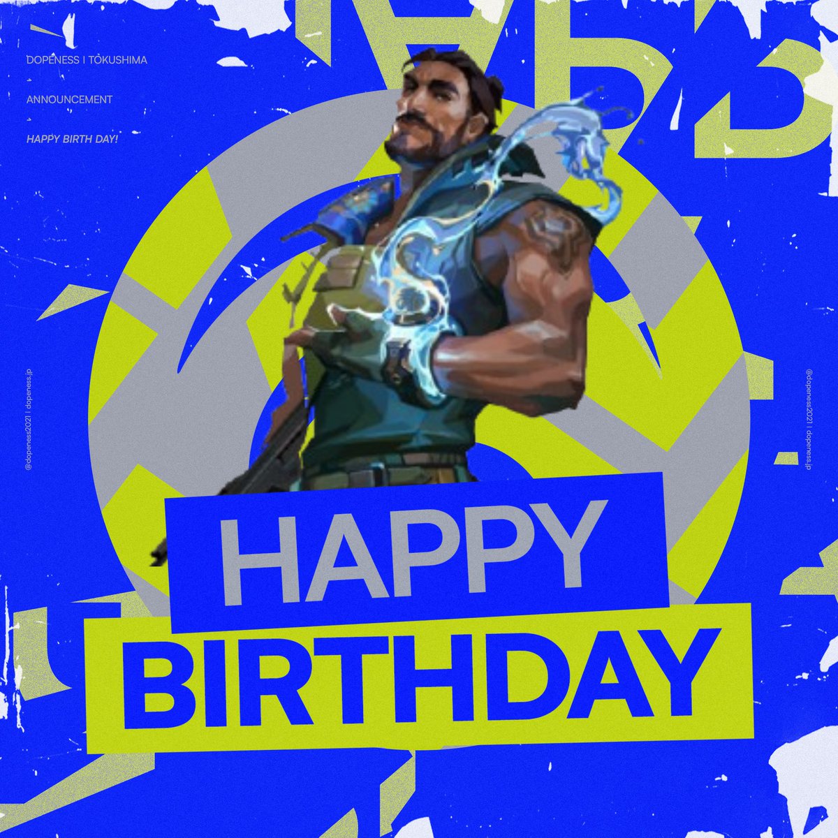 【Happy Birthday <a href="/harborOTP/">鮎良 🌊🫷</a> 】

本日はストリーマー部門 鮎良の誕生日🎉🎉

#鮎良WIN #DNEWIN