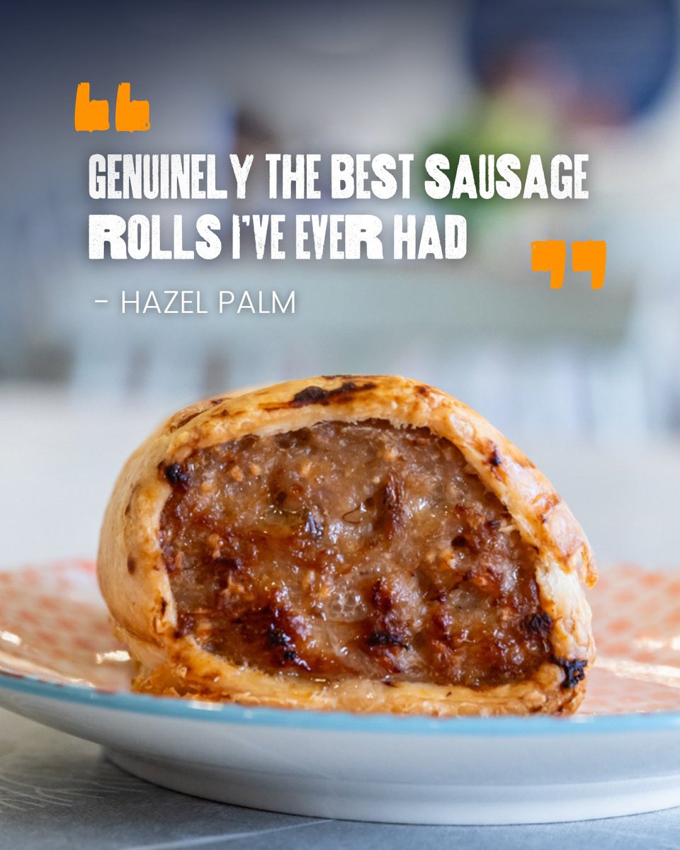 Our sausage rolls are sooooo good 😋

But don’t just take our word for it… our customers always say it best 👏 

#OurFoodMakesADifference 🧡
