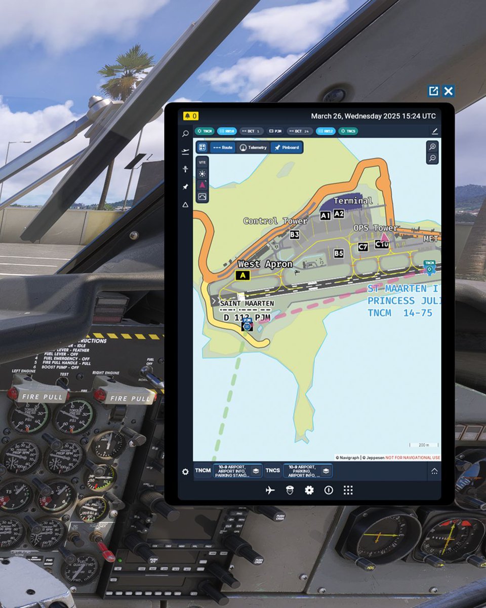 Thursday's Blog day! 📖 

Let's fly to sunny Saba—a tiny Caribbean island, featuring a dormant volcano with an airport carved into its lava flow. Read the full story buff.ly/05sjPQu — and try it yourself in your simulator! ✈️

#navigraph #flightsim #msfs #xplane #aviation