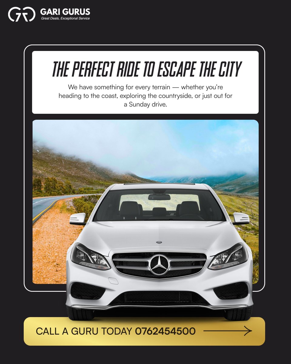 Weekend plans? Ride in style with this week’s pick: Mercedes Benz C200

✅ Sleek &amp; elegant
✅ Smooth, comfy ride
✅ Turbocharged for thrills
✅ Perfect for city or getaway drives

📍Available at Gari Gurus
📲 DM to book a test drive!
#WeekendRideVibes #GariGurus #NairobiCars