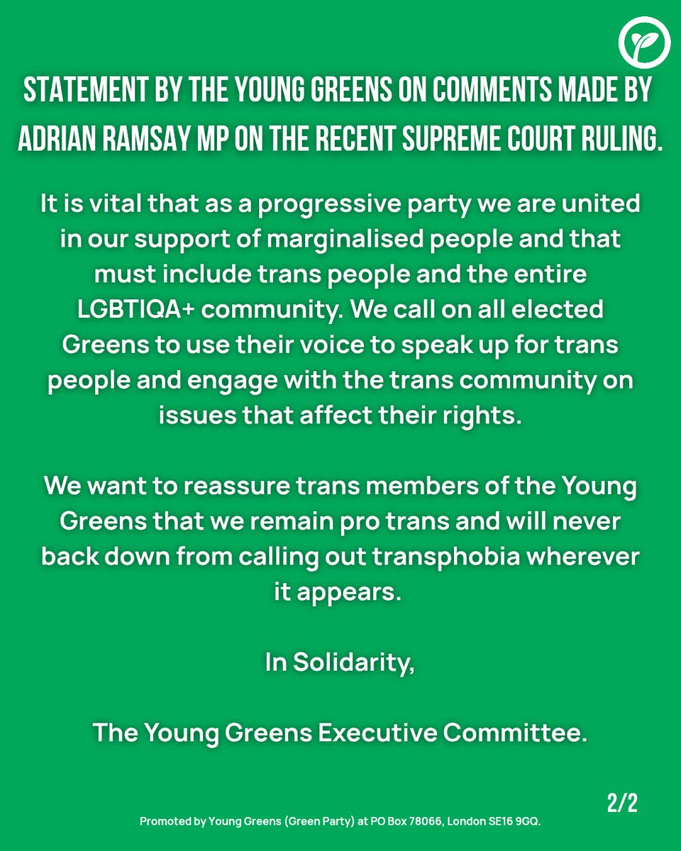 Young Greens 🌱 tweet media
