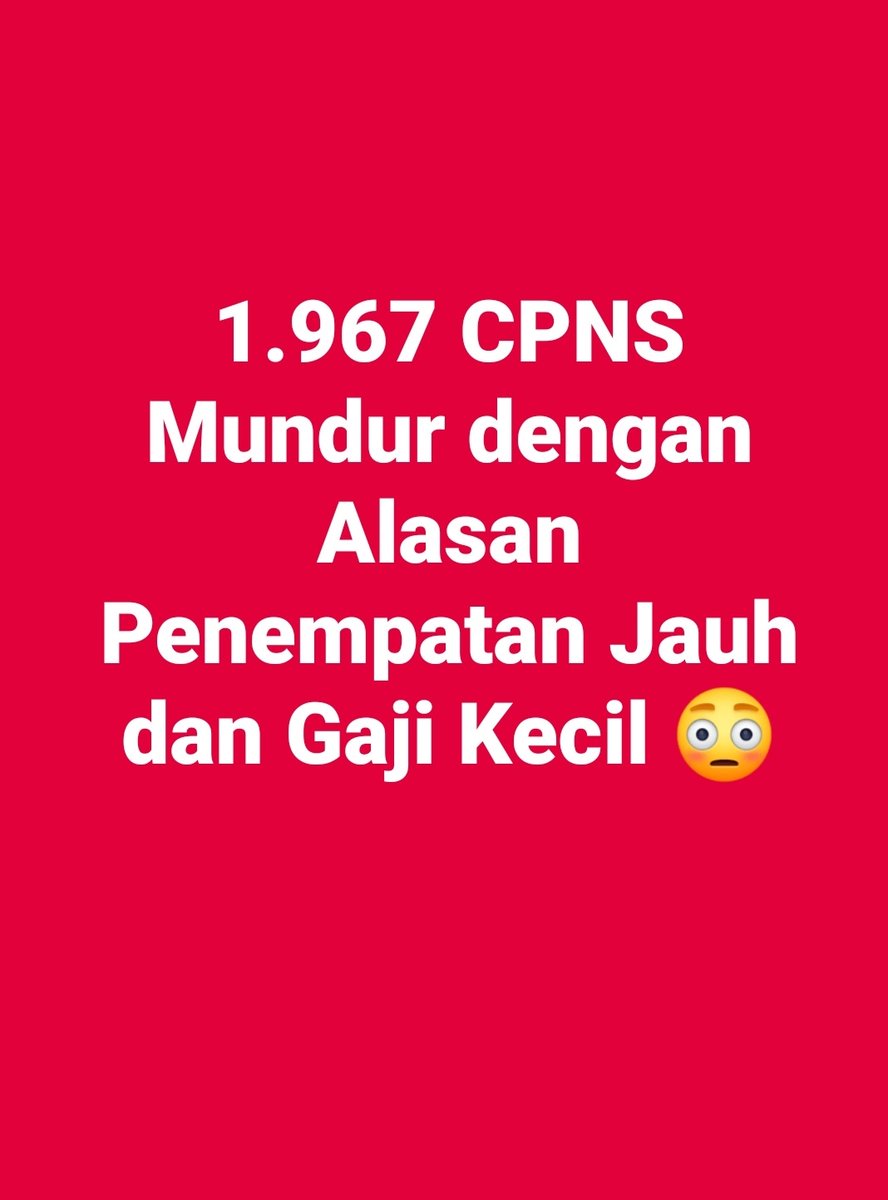 Inilah aslinya Budaya Indonesia yang tidak bisa dihilangkan ... yaitu mau gaji besar kerja takde 😉

Apalagi klo tempatnya kurang menghasilkan ....
Kapan bisa balik modal bukan??? 😜