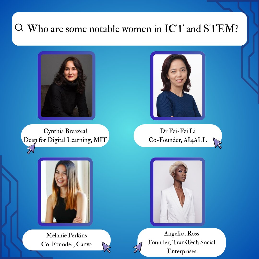 WIIS_Aus's tweet photo. ๐HAPPY INTERNATIONAL GIRLS IN ICT DAY ๐
#WIISA would like to wish everyone happy International Girls in ICT Day! This day aims to promote diversity through encouraging women and girls to pursue career paths in the ICT and STEM fields. This year's theme is "Leadership" 1/3 https://t.co/pkt4IKi2gF