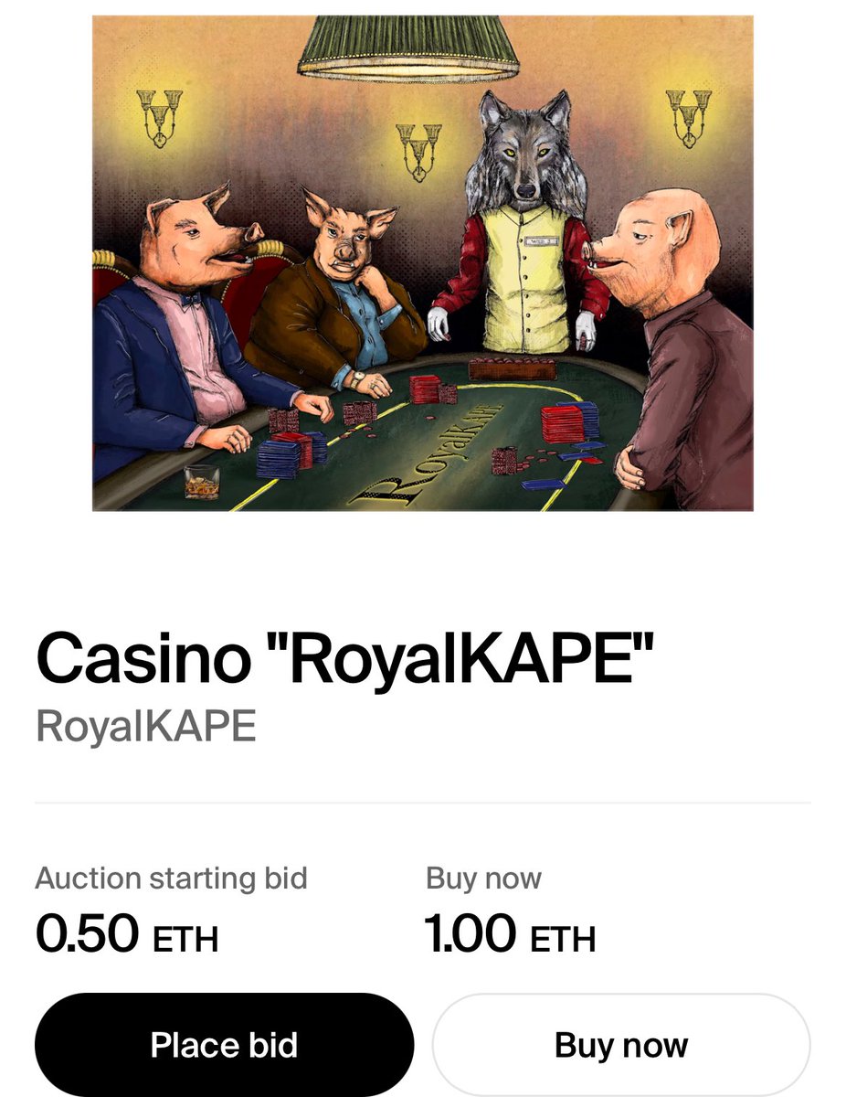 Casino "RoyalKAPE"

Auction starting bid 0.5 ETH
By now 1 ETH

Description in Alt