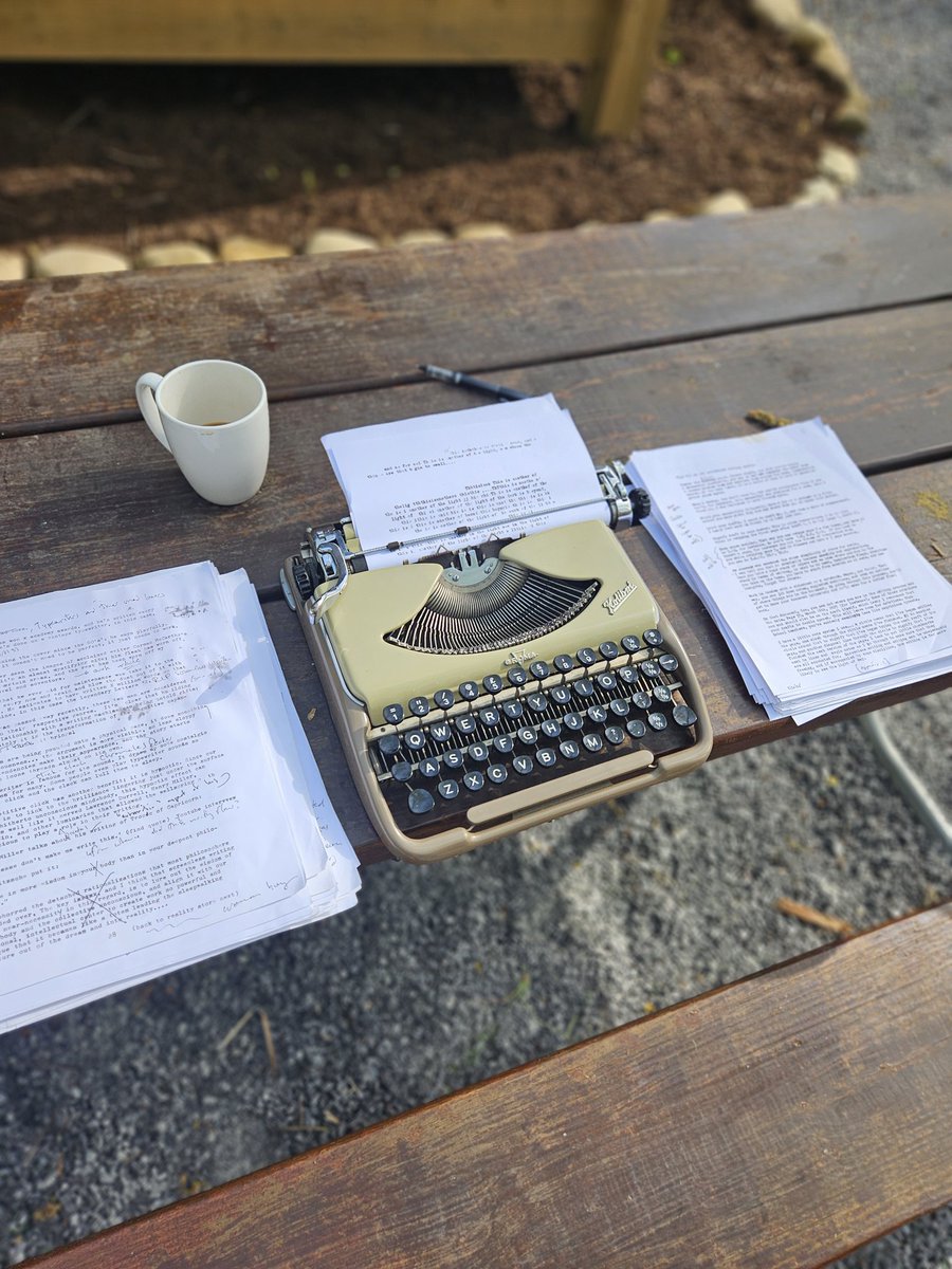 Writing on a creek in the Smokies.

#screenlesswriter
