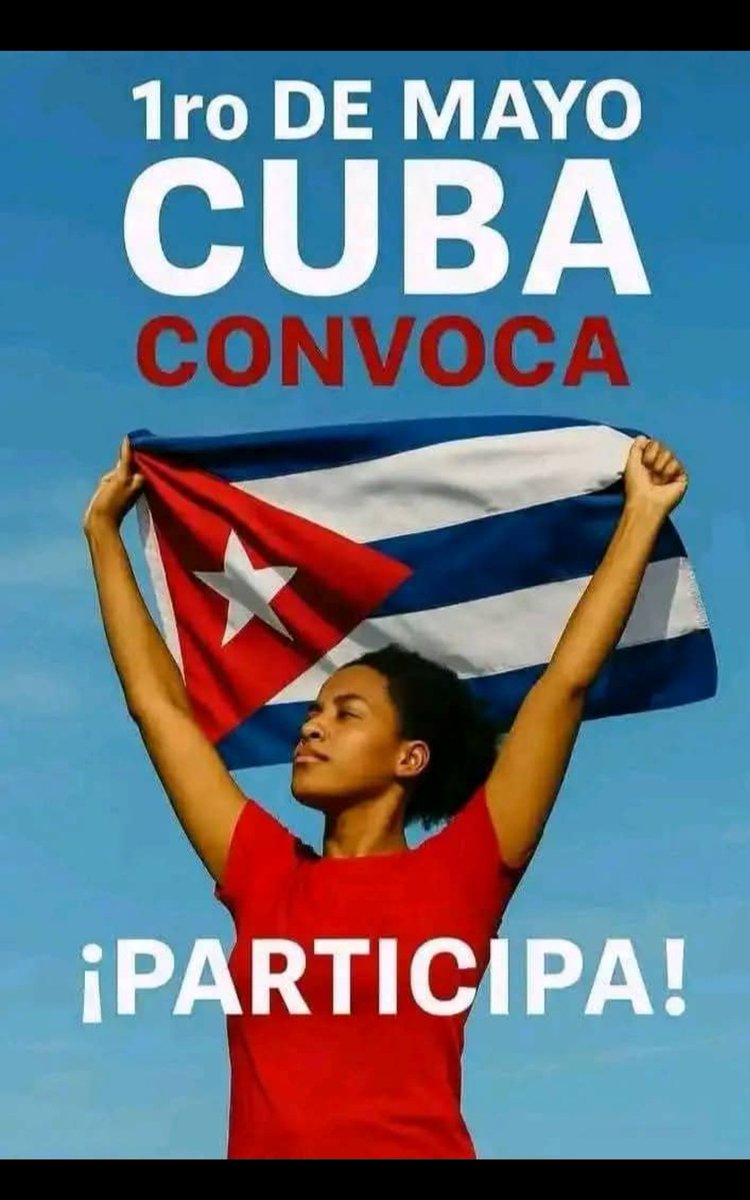 #PorCubaJuntosCreamos 
#1Mayo
#PorCamagüeyTodo
#HistoriadorCamaguey
#Cuba 🇨🇺