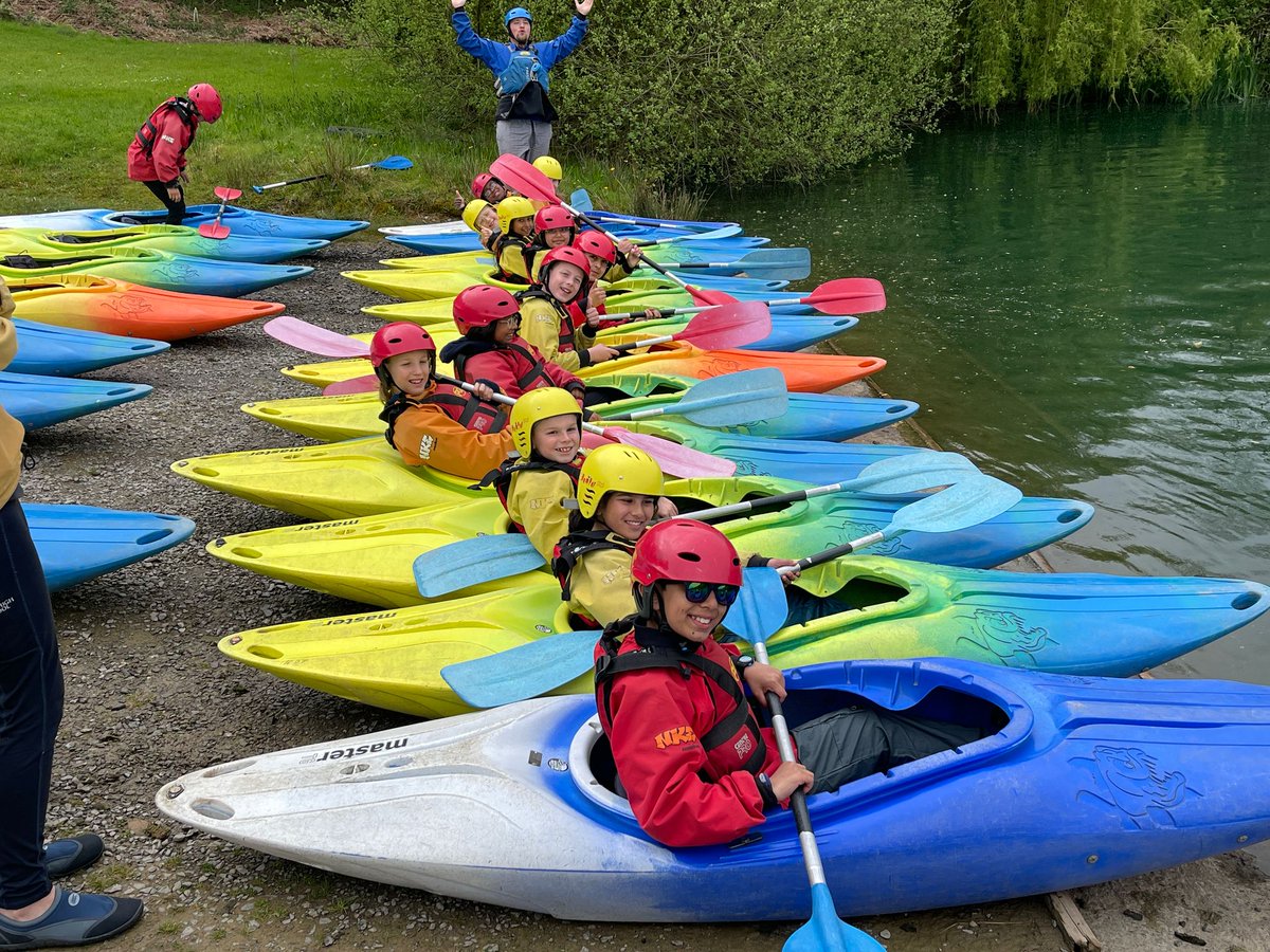 DerbyHighPrima1's tweet photo. Groups 1 and 2 mastering their skills in Kayaking. Who DIDN'T get wet? 🫣😅 #kayakingfun #splishsplash #derbyhighprimary https://t.co/VDFmvLHeRb