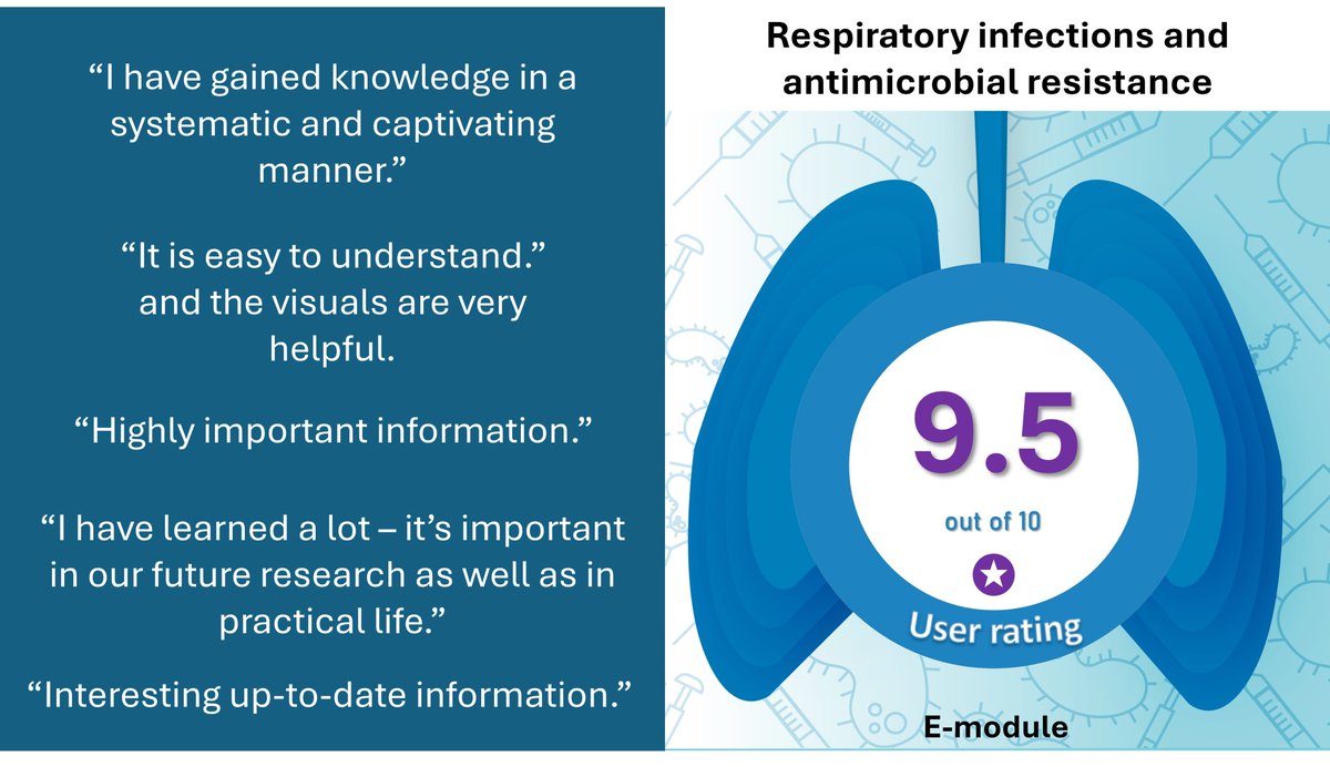To mark #WorldImmunizationWeek, access ISAC's free module on #Respiratory #Infections &amp; AMR designed to help early career professionals build their understanding of how vaccinations can help prevent AMR in relation to RTIs, like #pneumonia
tinyurl.com/2paawtzh
#vaccines