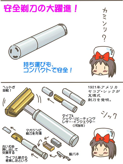 売れのこったブラウン管のおはなし。(1468)

安全かみそりの大躍進! 