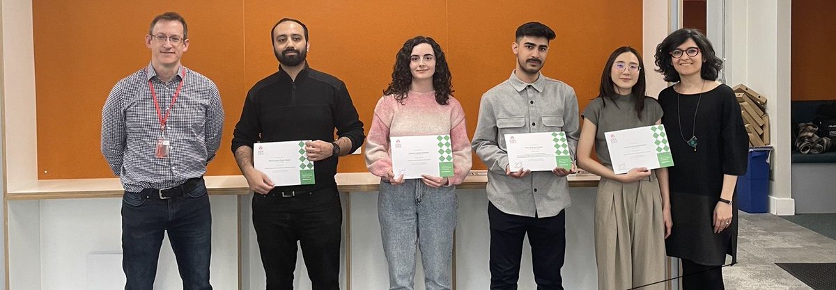 🏆Many congratulations to 8 of our Computer Science postgraduate students who received the Dean’s Award for academic excellence in 2023/24: ⤵️

ow.ly/KJ4N50VGYCu