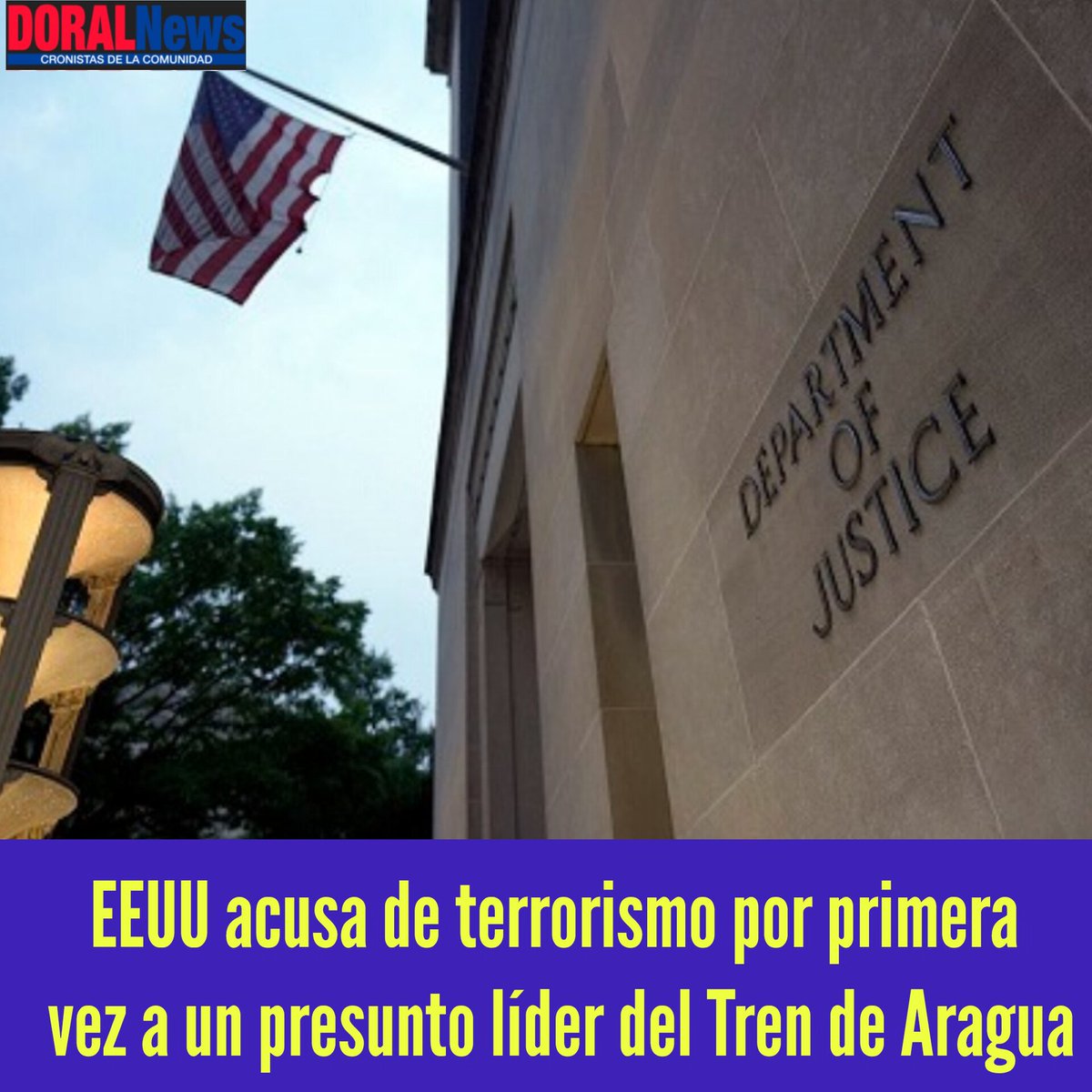 EEUU acusa de terrorismo por primera vez a un presunto líder del Tren de Aragua
instagram.com/p/DI07wPAOEUM/…