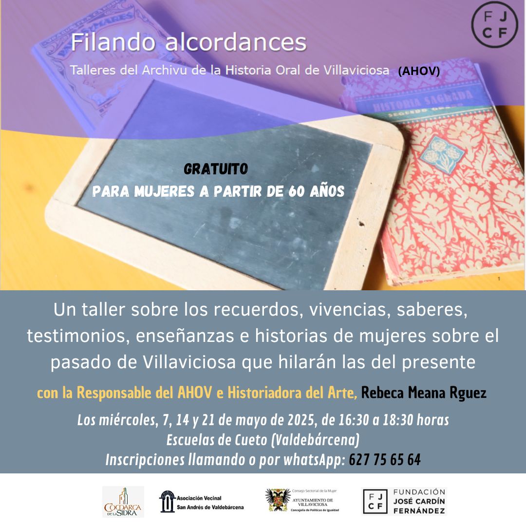 Fundacioncardin's tweet image. Es una alegría que el taller #FilandoAlcordances siga creciendo, ahora son las vecinas de #Valdebárcena las que se animan a participar. Trabajando en el #AHOV , historia de #Villaviciosa ➡️ fundacioncardin.com/actividades/ta… @GrupoElGaitero  @Comarcasidra  @TurVillaviciosa  @TeatroRiera