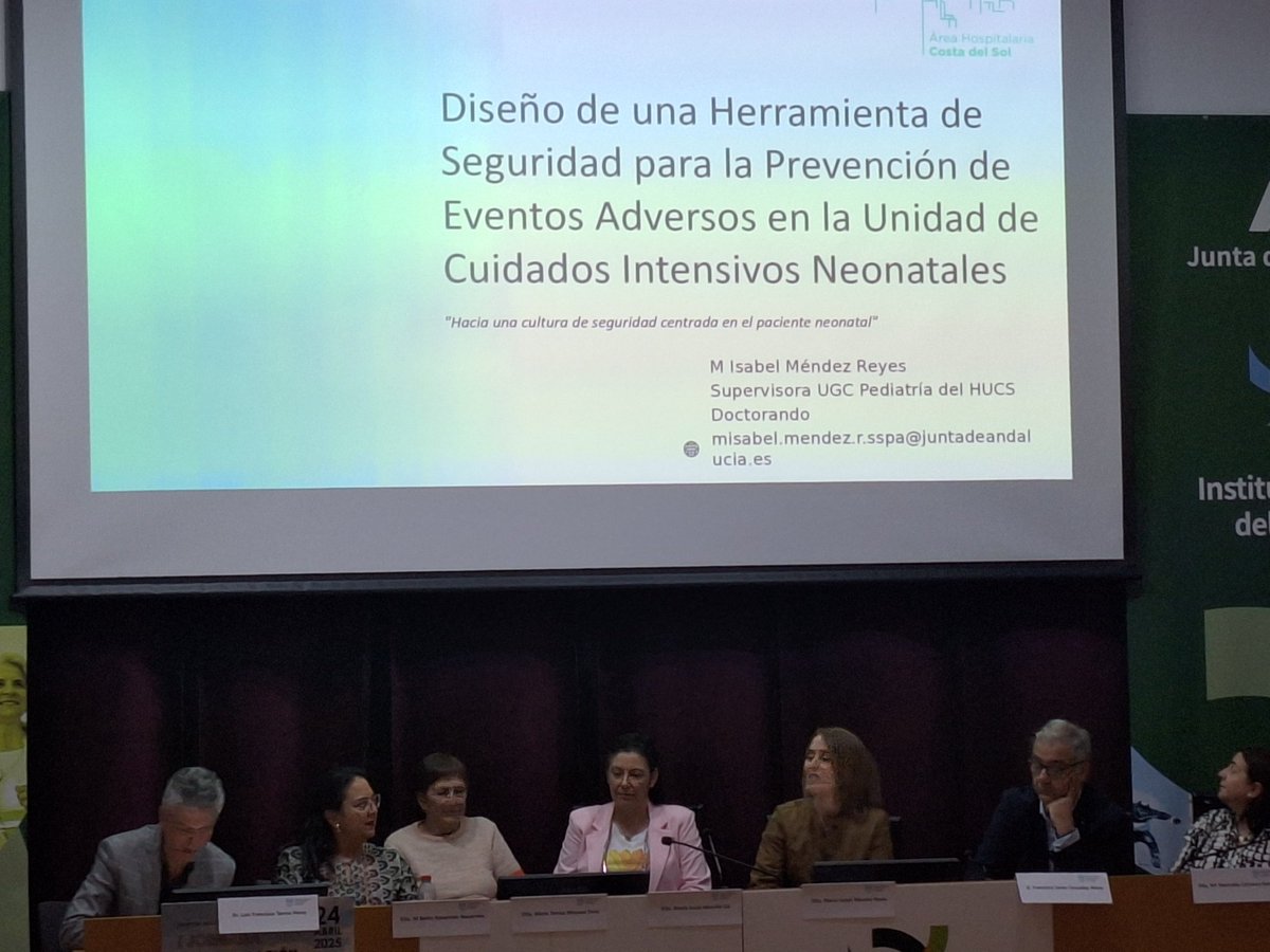 Estamos en la I Jornada de Investigación Enfermera del <a href="/HRegionalMalaga/">Hospital Regional Universitario Málaga</a> 
Grandes enseñanzas de grandes profesionales.