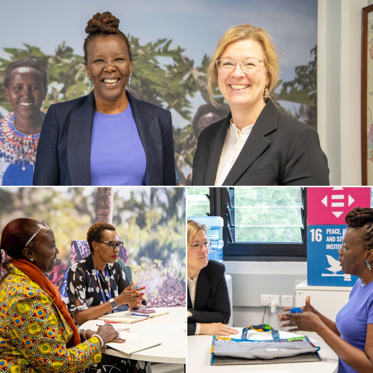 UNDP Kenya (@undpkenya) on Twitter photo 🇰🇪At <a href="/UNDPKenya/">UNDP Kenya</a>, we’re proud to host 22 UN Volunteers contributing to impact across our programmes.
Today, our Res Rep a.i. <a href="/MadelenaMonoja/">Madelena Monoja</a> met with <a href="/ChamberlainSDGs/">Louise Chamberlain</a> to explore ways to deepen the <a href="/UNDP/">UN Development</a>–<a href="/UNVolunteers/">UN Volunteers</a> collaboration in advancing Kenya’s development priorities. 🇰🇪At <a href="/UNDPKenya/">UNDP Kenya</a>, we’re proud to host 22 UN Volunteers contributing to impact across our programmes.
Today, our Res Rep a.i. <a href="/MadelenaMonoja/">Madelena Monoja</a> met with <a href="/ChamberlainSDGs/">Louise Chamberlain</a> to explore ways to deepen the <a href="/UNDP/">UN Development</a>–<a href="/UNVolunteers/">UN Volunteers</a> collaboration in advancing Kenya’s development priorities.