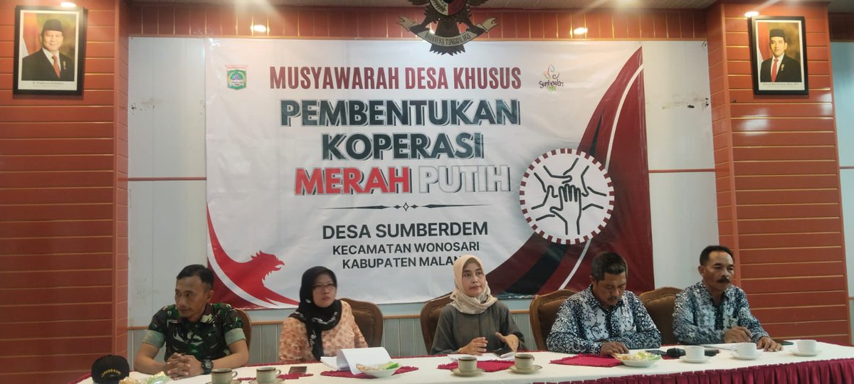 ical74's tweet photo. Koperasi Merah Putih untuk Bangun Desa Bangun Indonesia

#TerimaKasihPakYandriSusanto
@Prabowo
@YandriSusanto27
@ArizaPatria
@Taufikmadjid71
@Kemendespdt
@bpsdmkemendesa https://t.co/rp09GRoJaK