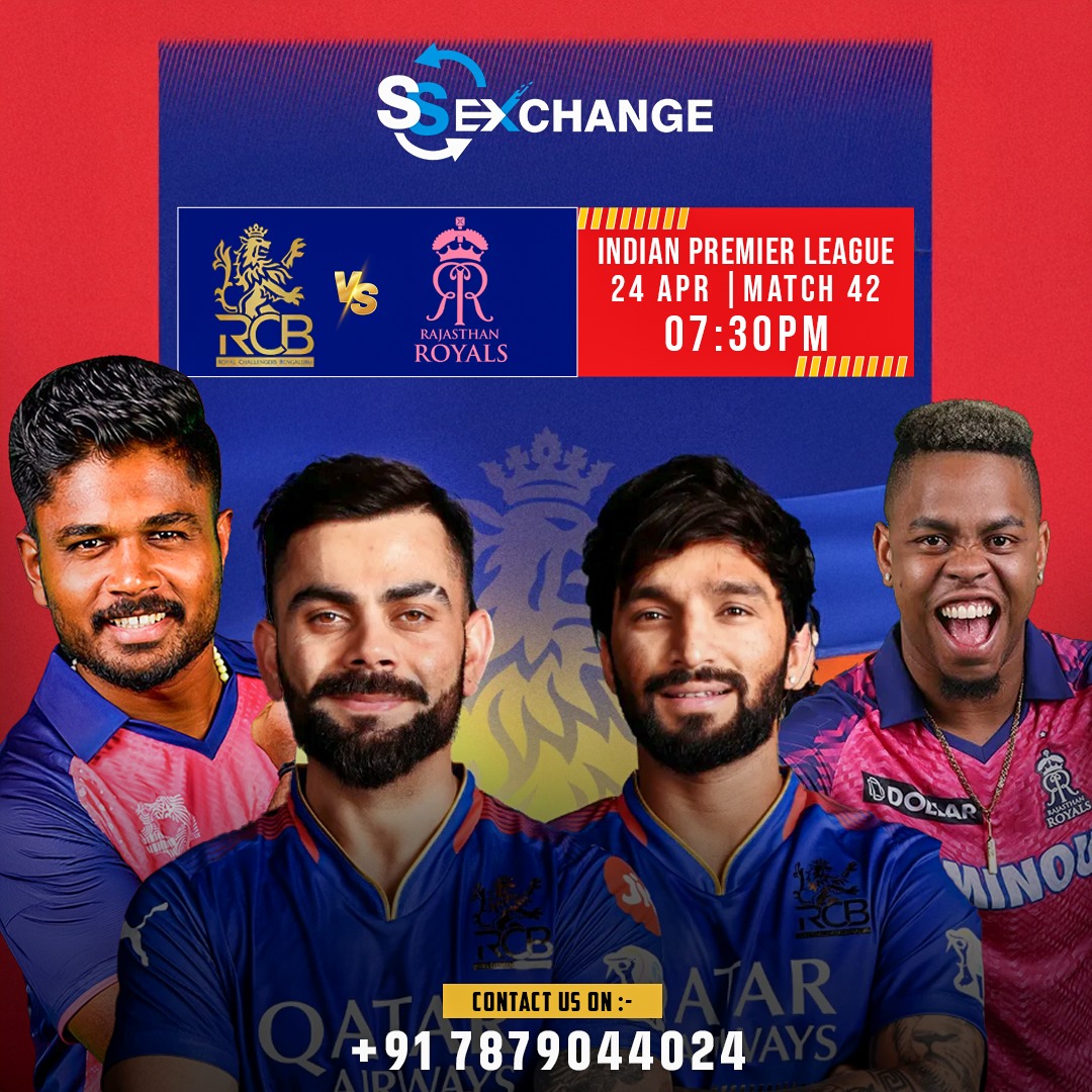 SSexchofficial's tweet photo. 🏏𝘼 𝙗𝙖𝙩𝙩𝙡𝙚 𝙤𝙛 𝙗𝙧𝙞𝙡𝙡𝙞𝙖𝙣𝙘𝙚! 𝙍𝘾𝘽'𝙨 𝙚𝙭𝙥𝙚𝙧𝙞𝙚𝙣𝙘𝙚 𝙖𝙜𝙖𝙞𝙣𝙨𝙩 𝙍𝙍'𝙨 𝙮𝙤𝙪𝙩𝙝𝙛𝙪𝙡 𝙚𝙭𝙪𝙗𝙚𝙧𝙖𝙣𝙘𝙚!💥

🎯Get ID to Play Now👉 https://t.co/g1kjuRlfS0

#IPL2025 #ipltickets #IPLUpdate #RCBvsRR #RRvsRCB #CSKvsSRH #ViratKohli https://t.co/WCWfC8a31p
