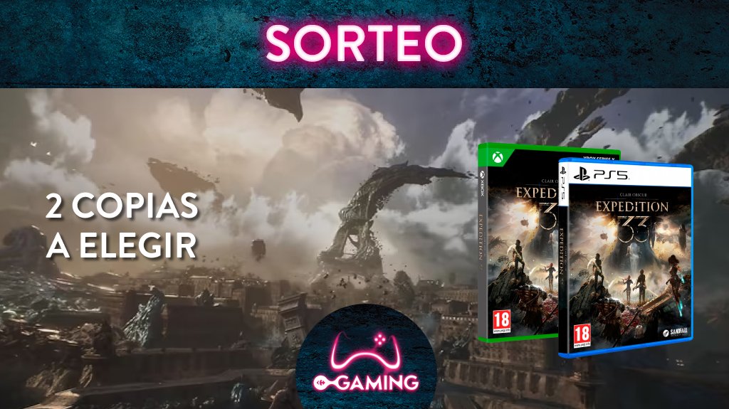 ⚠️ SORTEO ⚠️

¡Puedes conseguir una de los 2 copias de CLAIR OBSCUR EXPEDITION 33 ED STANDARD!, plataforma a elegir por el usuario PS5/XBOX  

✅ Haz FAV y RT
✅Comenta con el hashtag  #CRFConClairObscur
✅Participa tantas veces como quieras con amigos diferente   

¡Puedes