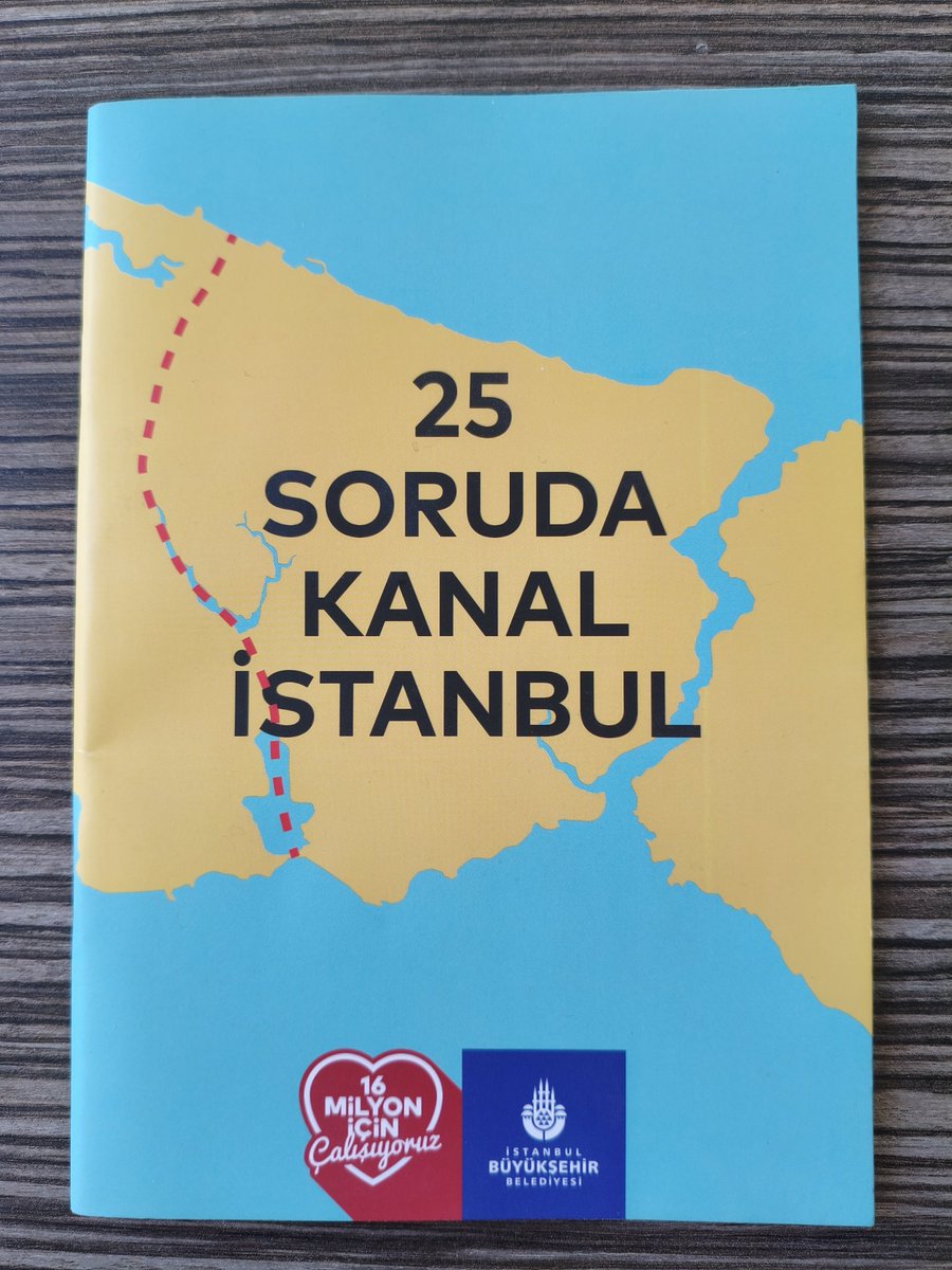 Ekrem Başkan, 2021 yılında, #deprem'den çevre sorunlarına, tarımdan Montrö'ye kadar Kanal İstanbul adlı yağma girişiminin hangi sorunlara yol açacağının irdelendigi, bir kitapçık bastırmıştı.

Bu kitapçığın başlık başlık sıralanmış tüm sayfalarını paylaşacağım.
#yakanalyaistanbul