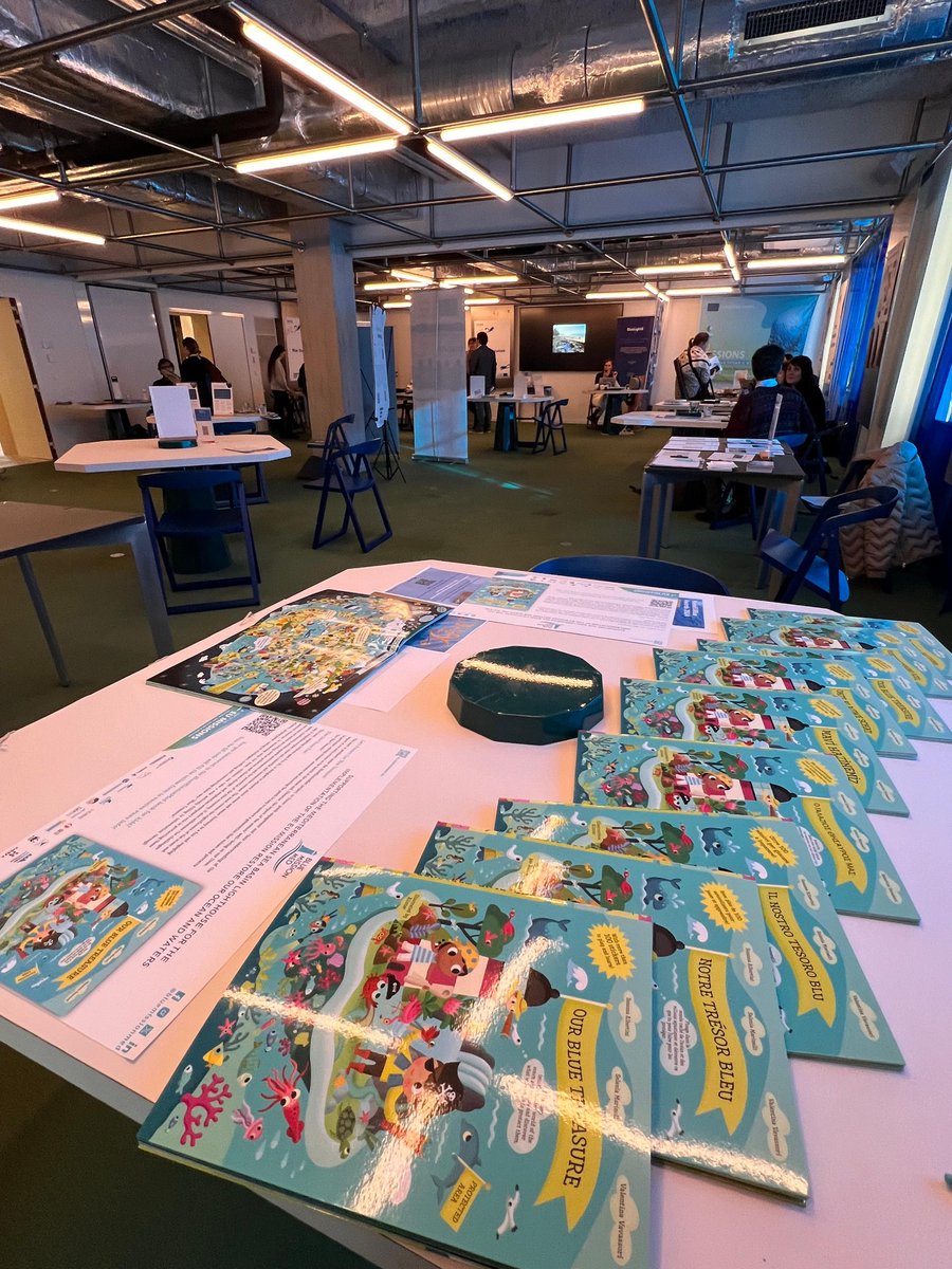 SeaClear 1 & 2 (@seaclearproject) on Twitter photo The <a href="/bluemissionmed/">BlueMissionMed</a> childrenโs book โOur Blue Treasureโ was officially launched at the EU Ocean Days!๐ง๐
Learn more: tinyurl.com/3c9rt4rs
<a href="/OurMissionOcean/">Mission Ocean Waters</a> #MissionOcean #SeaClear2.0 #HorizonEU #MarineLitter #robosforseas #MissionOcean #EUMissions #HorizonEurope The <a href="/bluemissionmed/">BlueMissionMed</a> childrenโs book โOur Blue Treasureโ was officially launched at the EU Ocean Days!๐ง๐
Learn more: tinyurl.com/3c9rt4rs
<a href="/OurMissionOcean/">Mission Ocean Waters</a> #MissionOcean #SeaClear2.0 #HorizonEU #MarineLitter #robosforseas #MissionOcean #EUMissions #HorizonEurope