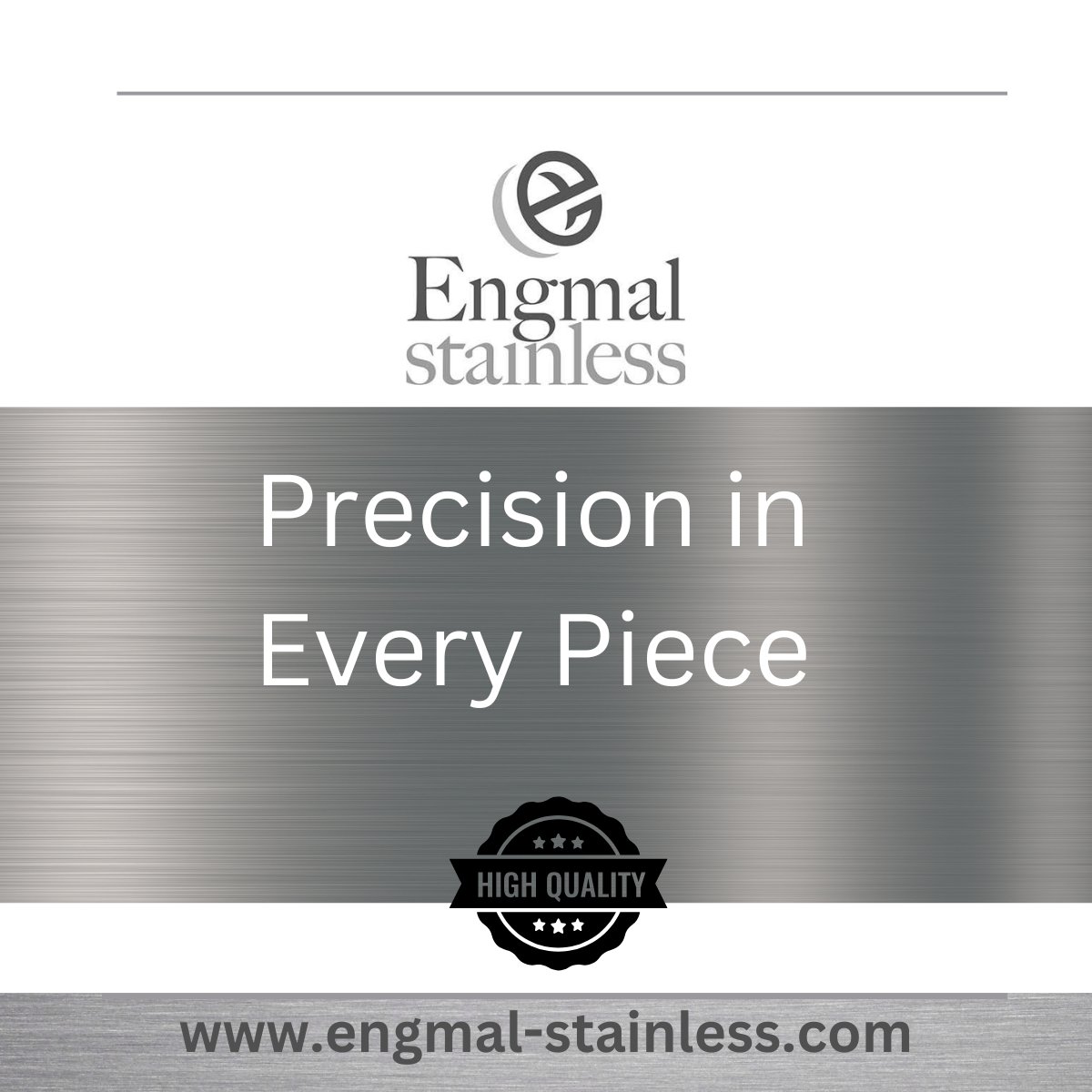 🔩 High-Quality Stainless Steel 🔩
From construction to manufacturing and beyond, Engmal Stainless delivers premium stainless steel products.

✔️ Superior quality materials
✔️ Precision-engineered for durability
✔️ Dependable service 
 engmal-stainless.com

#StainlessSteel