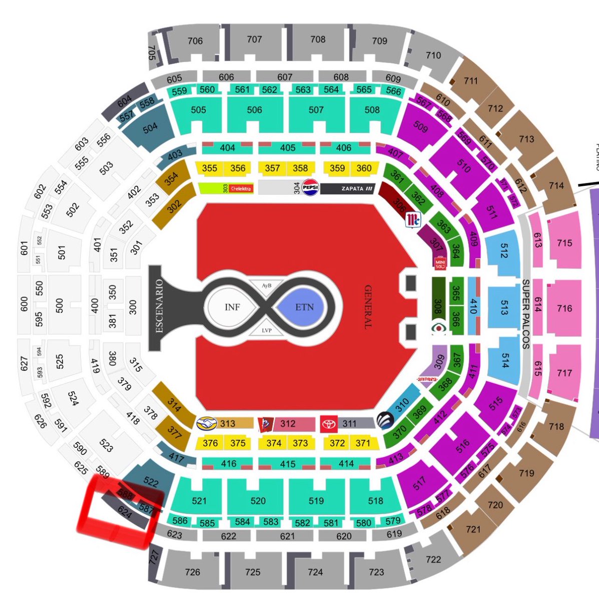 Se vende 2 boletos para KATY PERRY en Arena CDMX (25 abril): 

💺 2 boletos Gris sección 624

🖨️ Boletos físicos (se imprimen en persona y sin apartados ni adelantos) ✨

#KatyPerryEnMexico #KatyPerryMexico #ArenaCDMX #THELIFETIMESTOUR