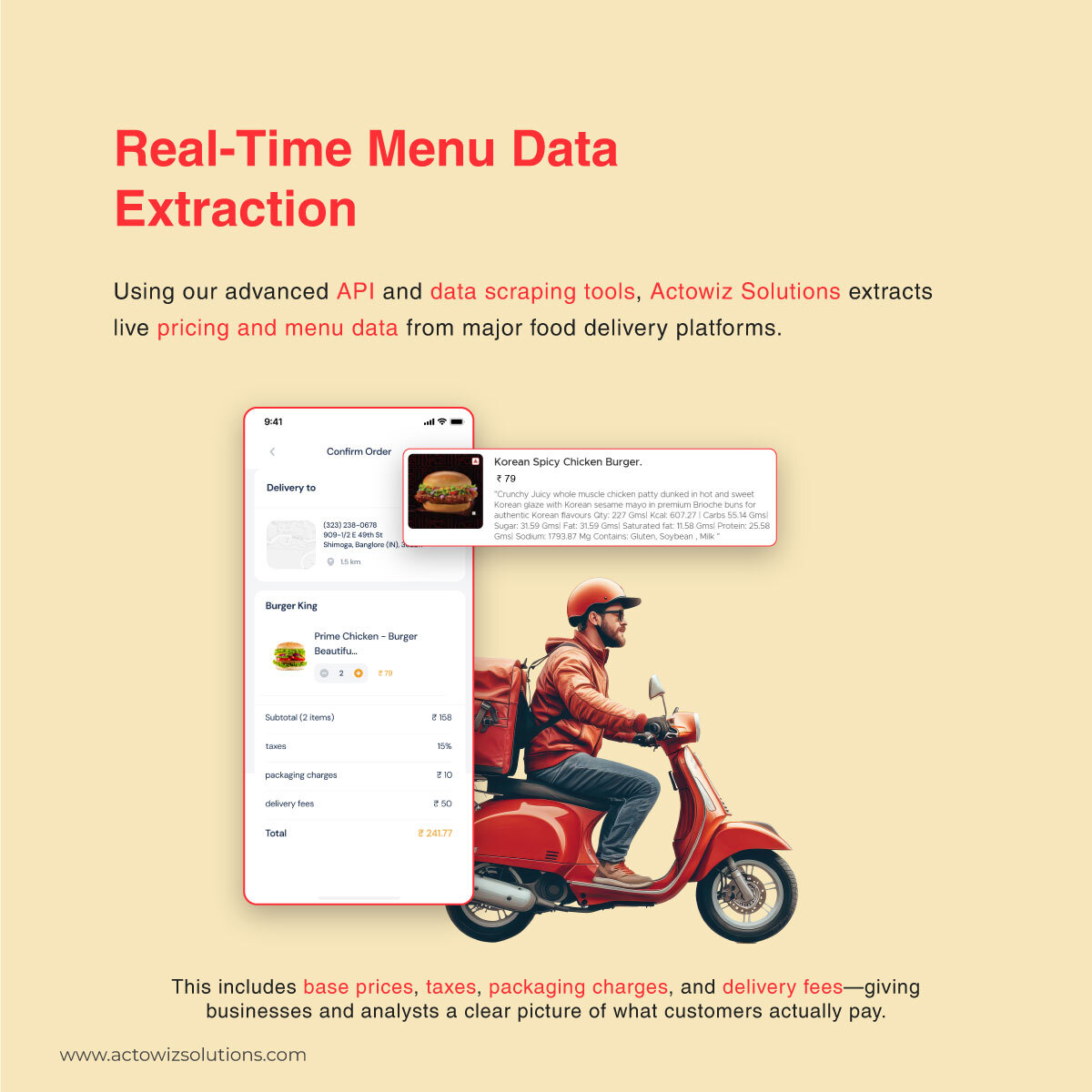 actowizsolution's tweet image. Why does the same dish cost less on #Swiggy than #Zomato?

We analyzed real-time #MenuPrices across platforms.
See what’s driving the difference 

actowizsolutions.com/swiggy-zomato-…

#SwiggyVsZomato #MenuPriceComparison #FoodDeliveryData #ActowizSolutions #DynamicPricing #ActowizSolutions