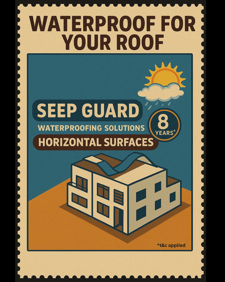 BirlaWhite's tweet photo. Rain ready. Roof steady. 🛡️💧 Seal your roof with the stamp of reliability, go bold with Birla White Seep Guard Waterproofing Solutions!
For more information: https://t.co/mNwLE1DW49
#WaterproofForYourRoof #RetroRoofCare #StampOfProtection #StampverseTrend https://t.co/7BidtZ1PtD