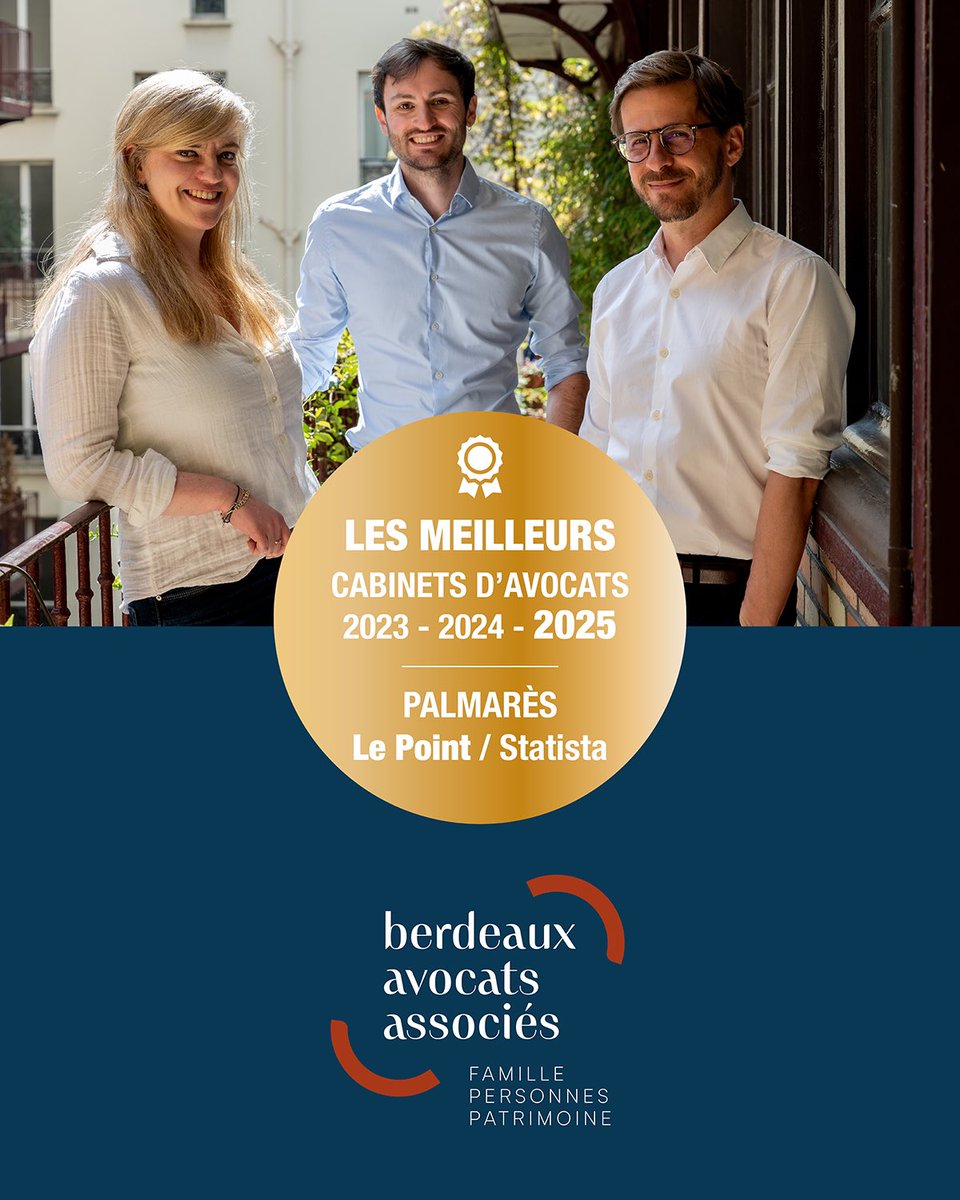🏆🏆🏆

#Palmarès #LePoint des Meilleurs Cabinets d’Avocats : 2023, 2024… et 2025 !

🙏🏻Et pour la 3ème année, donc, merci !

(C) Photo Antonin Labat 📸 feat. Julien Poli Flament 🦩