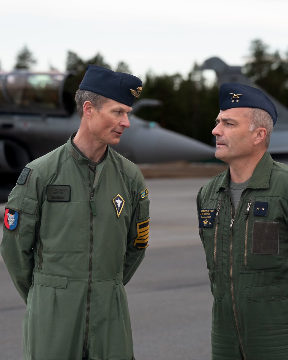 Omfattande verksamhet tillsammans med Frankrike. 🇸🇪🤝🇫🇷