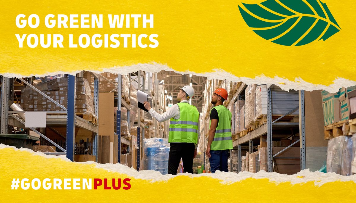 DHLAfrica's tweet photo. Why is sustainability key for your supply chain?
Green logistics lowers emissions, saves money, and builds customer loyalty. 

Find out how to get started: https://t.co/Ju7LBkYOyy

#DHLDelivers #GoGreenPlus https://t.co/Eoe4toBC4s