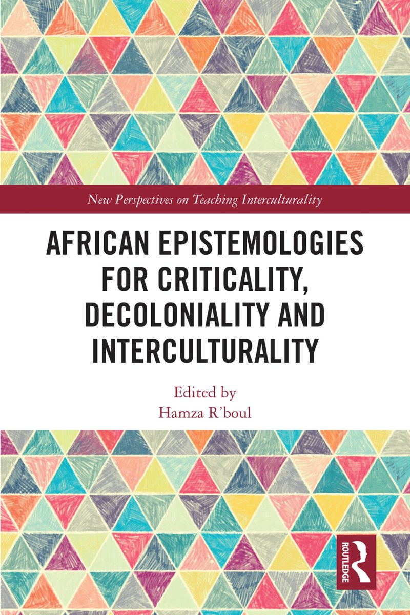 New edited book is published. It is titled "African Epistemologies for Criticality, Decoloniality and Interculturality".

routledge.com/African-Episte…

taylorfrancis.com/books/edit/10.…