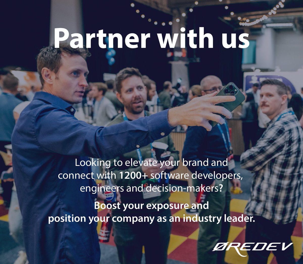 Is your company ready to rub shoulders with industry giants, thought leaders and innovators? 
Partner with Øredev and gain more than just exposure – you'll elevate your brand,  build connections and position your company as an authority.

🤝 oredev.org/partners