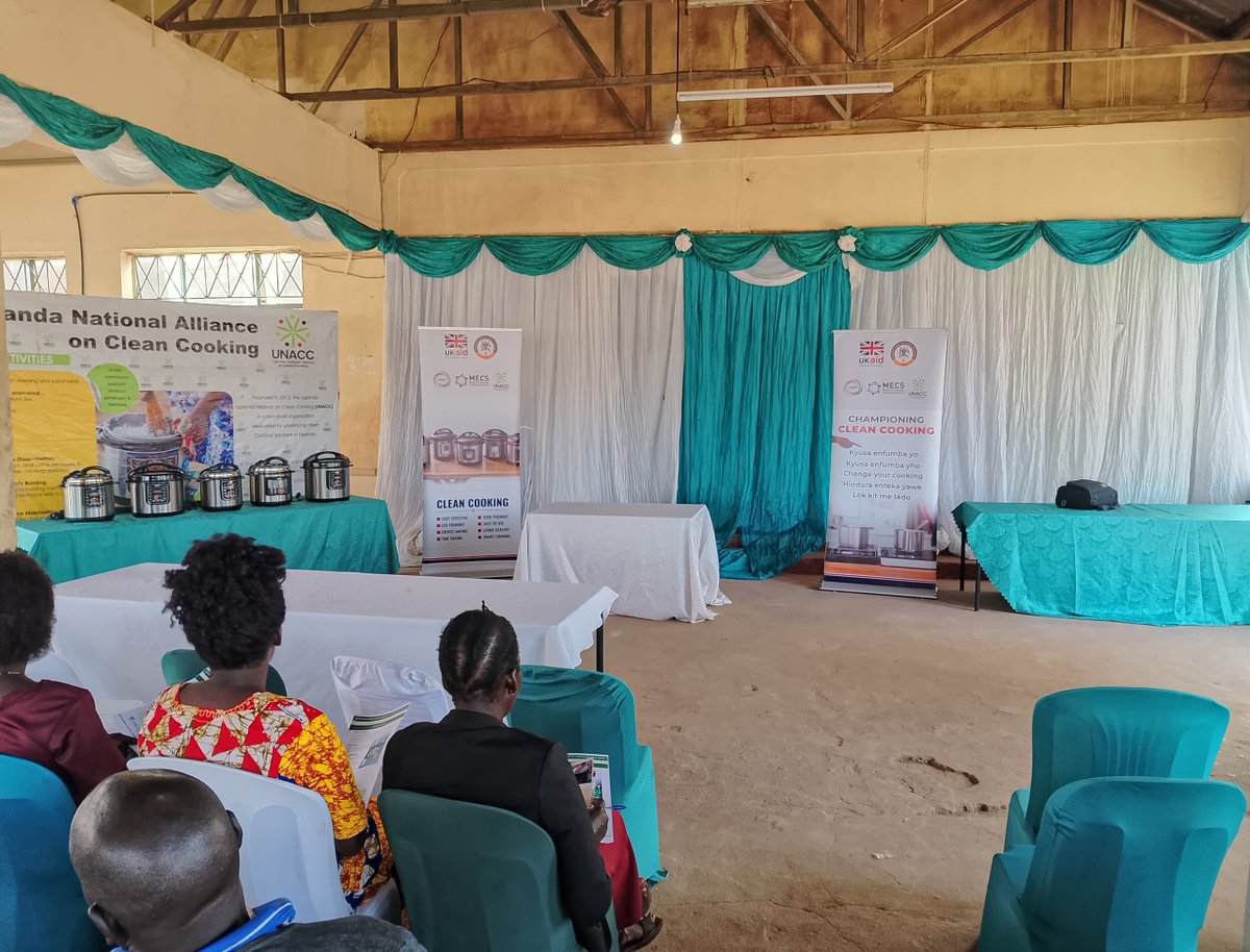 NREP_Uganda's tweet photo. @NREP_Uganda's #BCCeC Outreach Campaign kicks off now in Arua City! From 8 AM, we’re hosting a one-day event with workshops, e-cooking demos, & talks with the Deputy Mayor & the city leaders. Join us to champion clean cooking!
#CleanCookingUG #AruaOutreach https://t.co/ubeS83iXiP